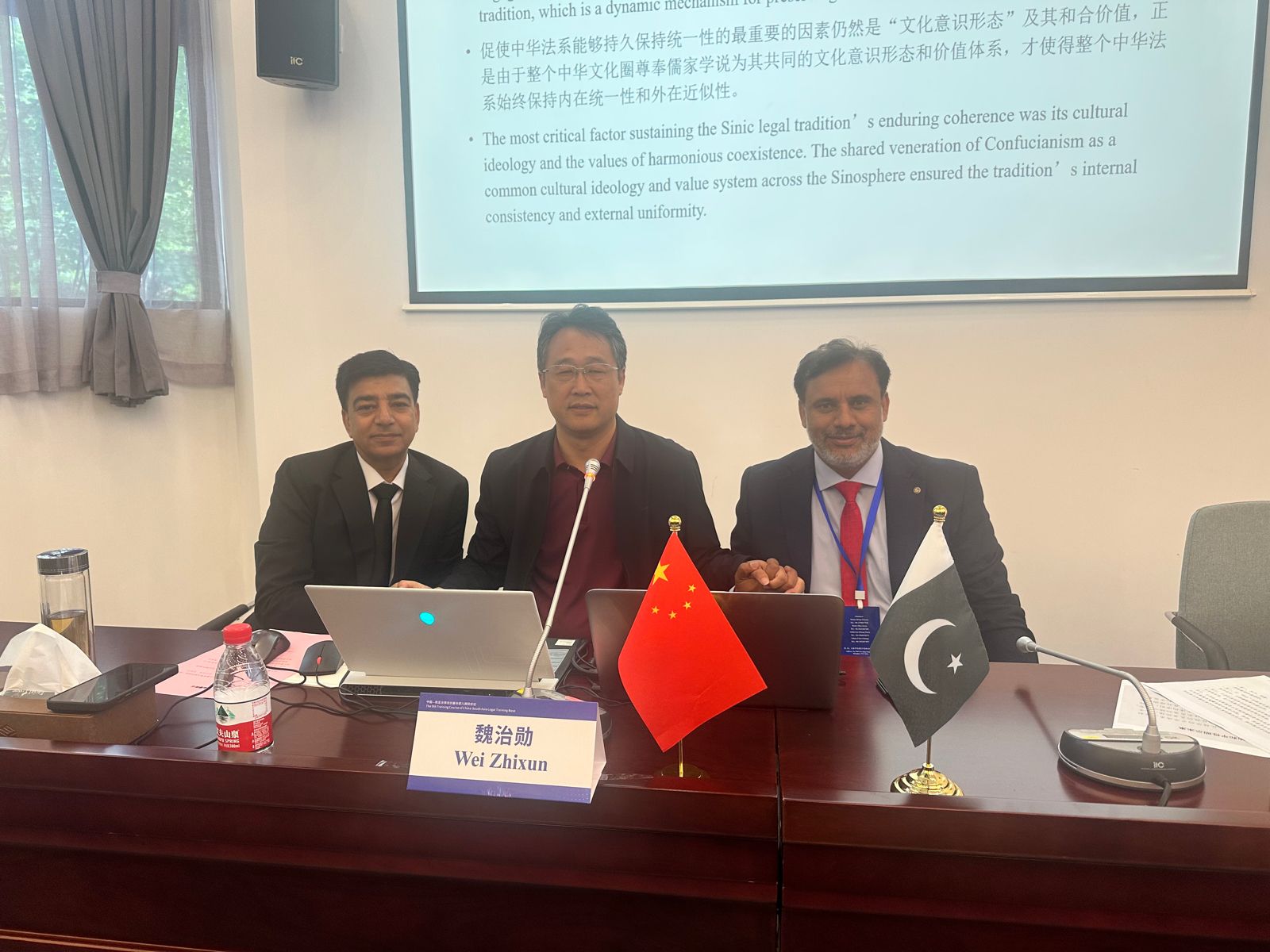 SCBAP President Muhammad Rauf Atta attending the 9th China-South Asia Legal Training Program at Shanghai University, fostering international collaboration and promoting the rule of law